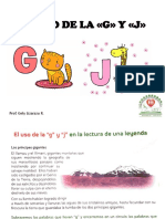 El Uso de La G Y J : Prof. Gely Lizarazu R