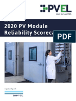 2020 PVEL PV Module Reliability Scorecard 1