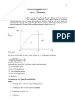 DISSOLUTION EFFICIENCY - Prof. S.I. Ofoefule