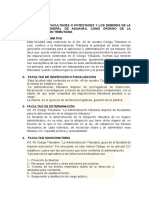 Defina Las 4 Facultades o Potestades y Los Deberes de La Dirección General de Aduanas, Sara Raquel Salce