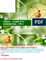 Clase 2 Cinematica Mruv - Cens