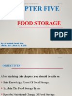 Chapter Five Food Storage