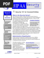 HIPAA Security101 For Covered Entities