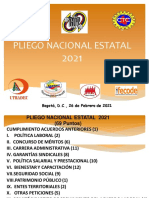 PLIEGO NACIONAL ESTATAL 2021 