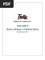 Download TallyERP 9 Release Notes by karanpca SN51534494 doc pdf