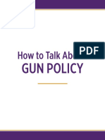 How to Talk About Gun Policy