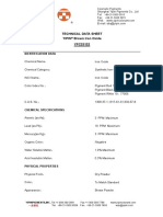 Technical Data Sheet Yipin Brown Iron Oxide YPC33132