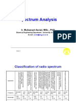 Spectrum Analysis: Ir. Muhamad Asvial, MSC., PHD