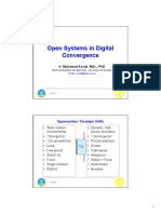 Open Systems in Digital Convergence: Ir. Muhamad Asvial, MSC., PHD