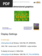 OpenFrameworks Lection: 2d Graphics