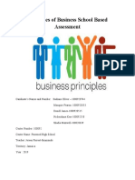 Principle of Business School Based Assessment (SNAM)