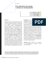 ARTICULO 1 (Tecnicas Alternativas Del Manejo de La Conducta en Odontopediatria)