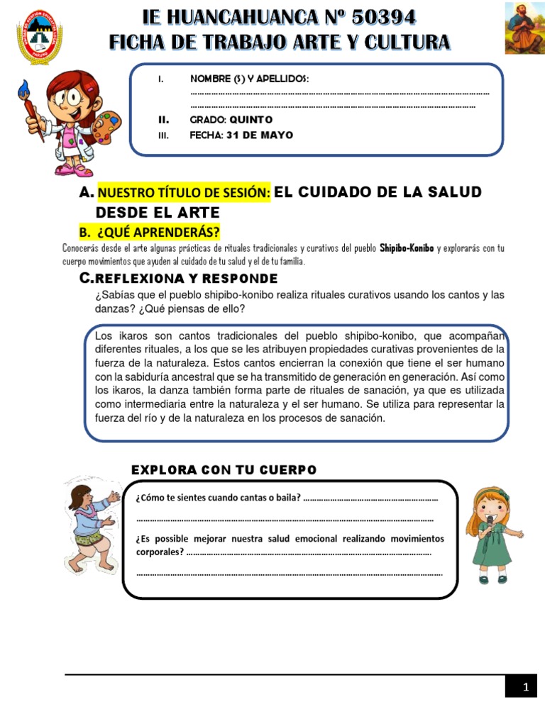 Fichas de Arte y Cultura | PDF | Bailes