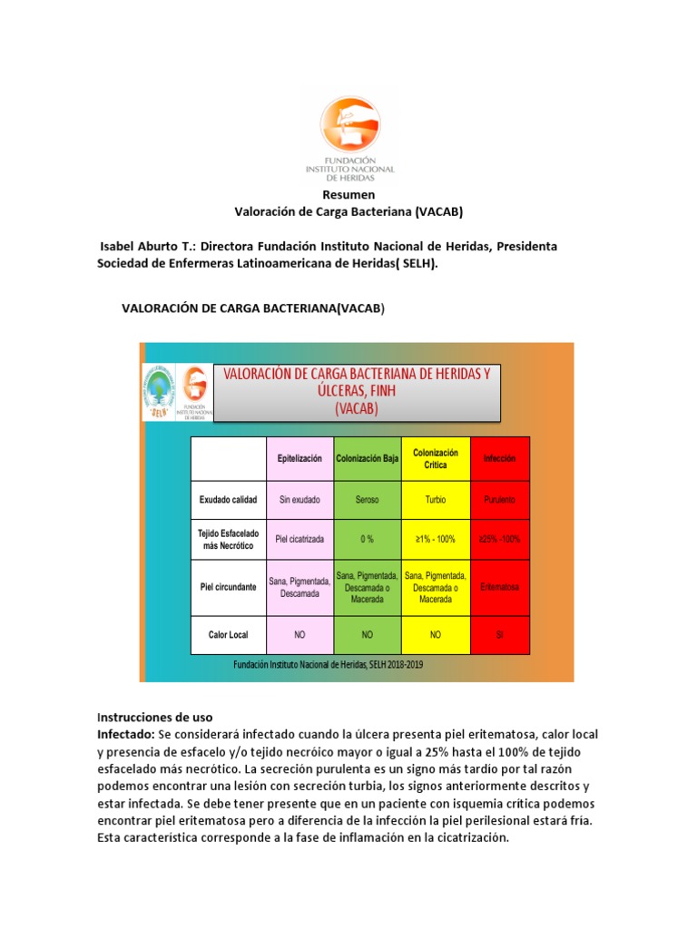 6) Vacab PDF Cicatrización de la herida Medicina