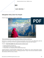 Mengelola Hati __ Dewi Nur Aisyah – 1000 Miles Journey