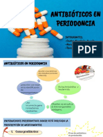 ANTIBIOTICOS EN PERIODONCIAteoria