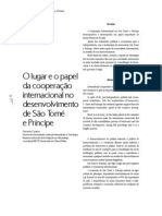 Cooperação Internacional em São Tomé e Príncipe