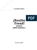 ¡Auxilio Freud! Apuntes Sobre Venezuela