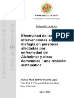 Alzheimer y Disfagia