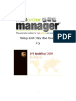 UPS Worldship 11 for Dydacomp's Multichannel Order Manager