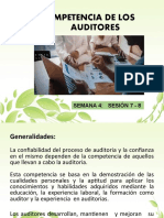 7. - 8. Competencia de Los Auditores Ambientales.