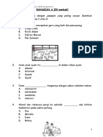 Bahasa Melayu Tahun 2 Kertas 1 Akhir Tahun