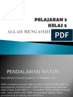 PELAJARAN 3 Kelas 5