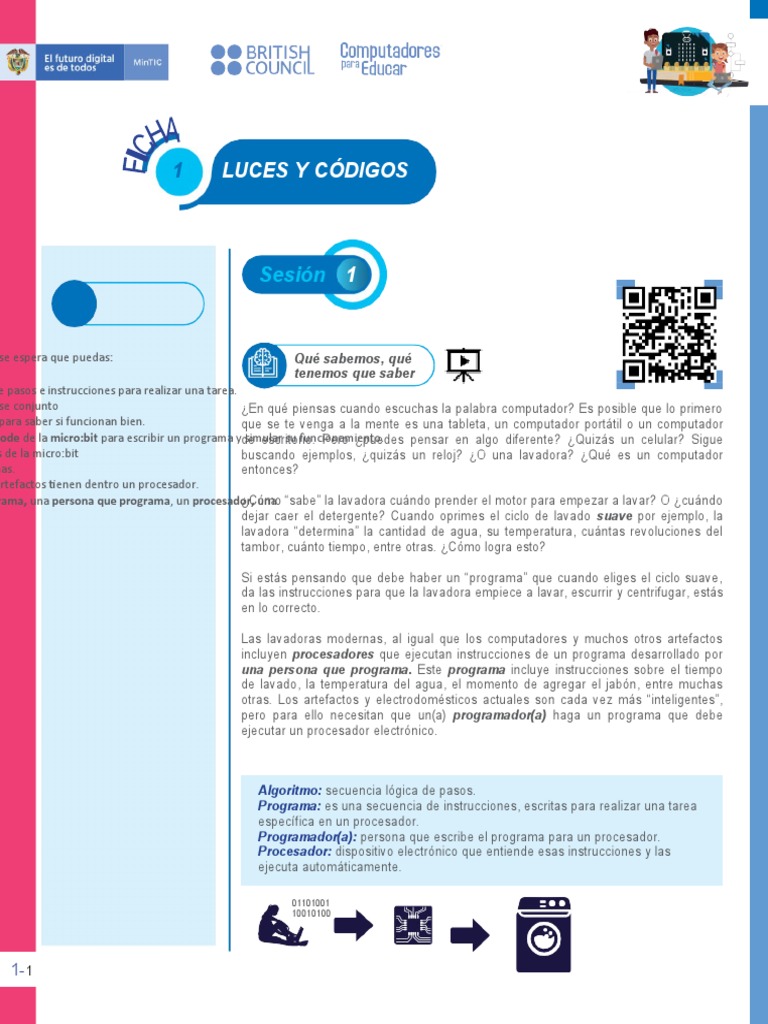 Programación y uso de micro:bit | PDF | Programa de computadora ...