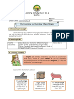 Learning Activity Sheet No. 2: Title: Describing and Illustrating Different Angles