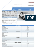 Cotización vehículo Brilliance V3 2018 14,810 soles