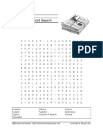 Newspapers Word Search: Complete The Activity