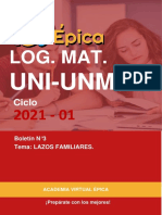 Hab. Matematica - Lazos Familiares