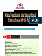 Plan Nacional de Seguridad Ciudadana