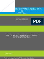 Sesión 04 Modelo Entidad Interrelación (M E-R) - Parte 01