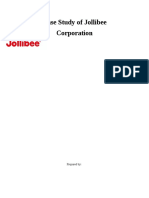 Case Study of Jollibee Corporation