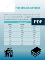 Irregular Verbs List