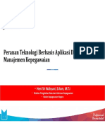 Peranan Teknologi Berbasis Aplikasi Dalam Manajemen Kepegawaian