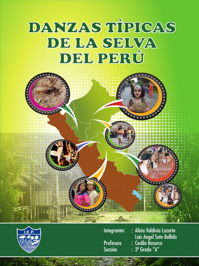 Danzas Típicas De La Selva Peruana Pdf Selva Perú 