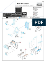 F4U-1 Corsair 72 355: 1/72 Scale Detail Set For Tamiya Kit - Sada Detailù Pro Model Tamiya 1/72