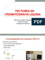 Presentacion de Forense Detectores en Cromatografia Liquida