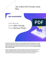 17 Cara Menulis Artikel SEO Friendly Untuk Website Dan Blog