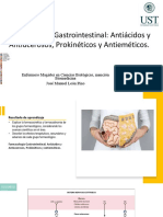 Farmacología GI: Antiácidos, Antiúlceras y Procinéticos