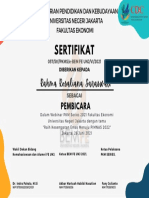 Sertifikat Webinar PKM Series