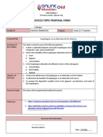 Rsch122 Topic Proposal Form: Snapdragons As An Alternate Ink For Markers