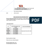 Container Deposit Rates Benline