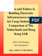 Success and Failure in Building Electronic Infrastructures in The Air Cargo Industry: A Comparison of The Netherlands and Hong Kong SAR