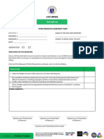 COT-RPMS Inter-observer Agreement Form for T I-III for SY 2020-2021 in the Time of COVID-19