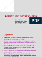 Boiling and Condensation: Dr. G. Kumaresan