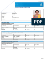 Tcs Background Check Form: Basic Details