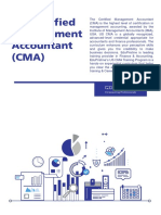 US Certified Management Accountant (CMA)